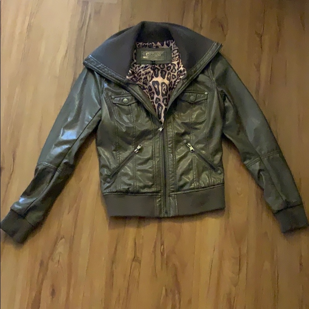 Moto Jacket- Vegan Leather